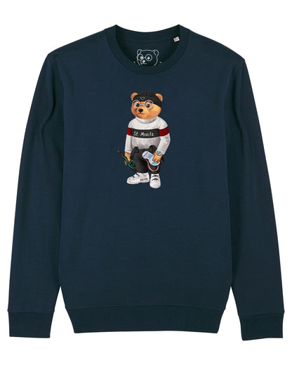 Organic Pullover Filou LII. - Navy blue