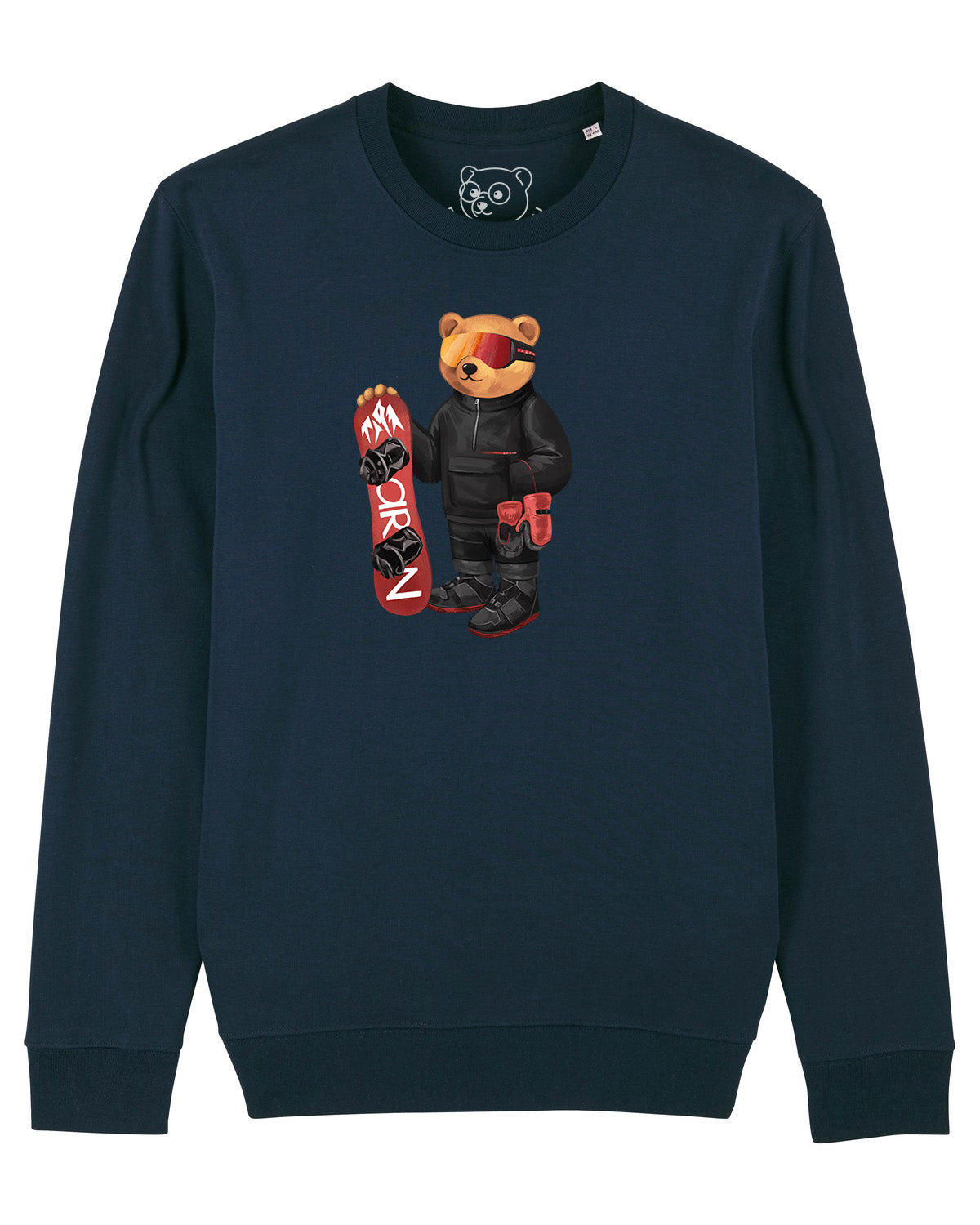 Organic Pullover Filou LXX. - Navy blue