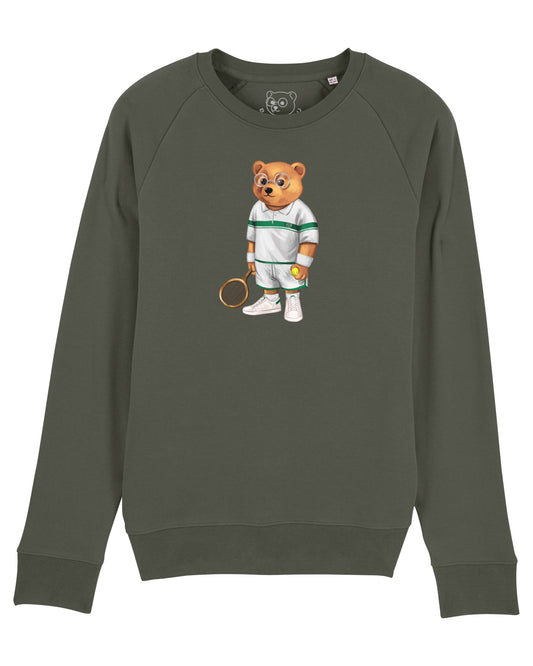 Organic Summer Pullover Filou XV. - Dusty olive