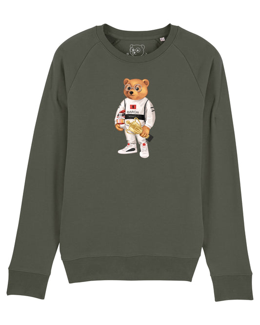 Organic Summer Pullover Filou XXVII. - Dusty olive