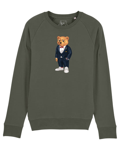 Organic Summer Pullover Filou XXXI. - Dusty olive