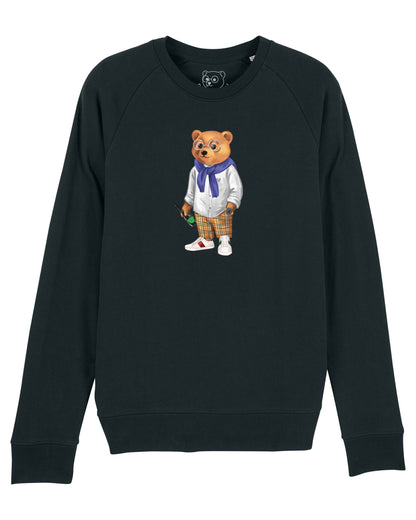 Organic Summer Pullover Filou X. - Black