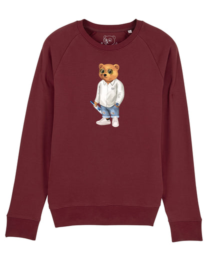 Organic Summer Pullover Filou XVIII. - Grape