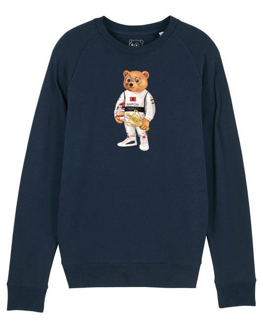 Organic Summer Pullover Filou XXVII. - Navy blue