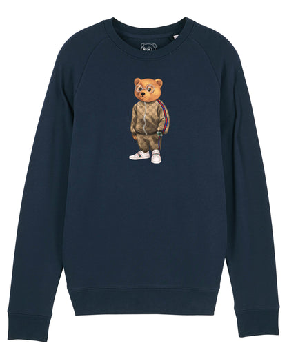 Organic Summer Pullover Filou V. - Navy blue