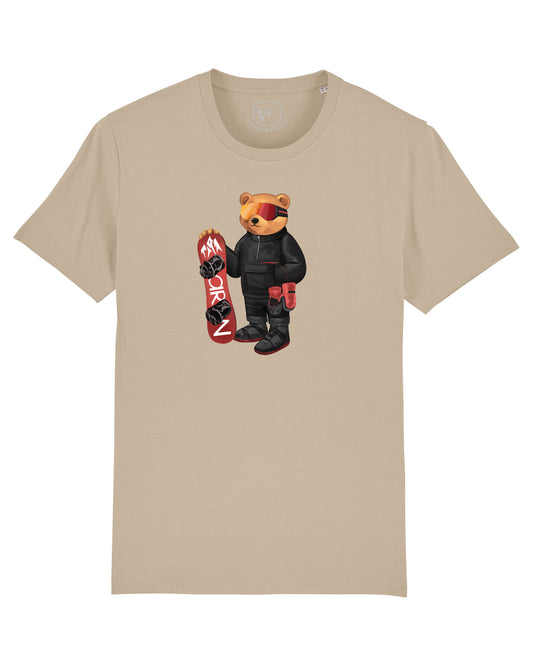 Organic T-Shirt Filou LXX. - Sand brown