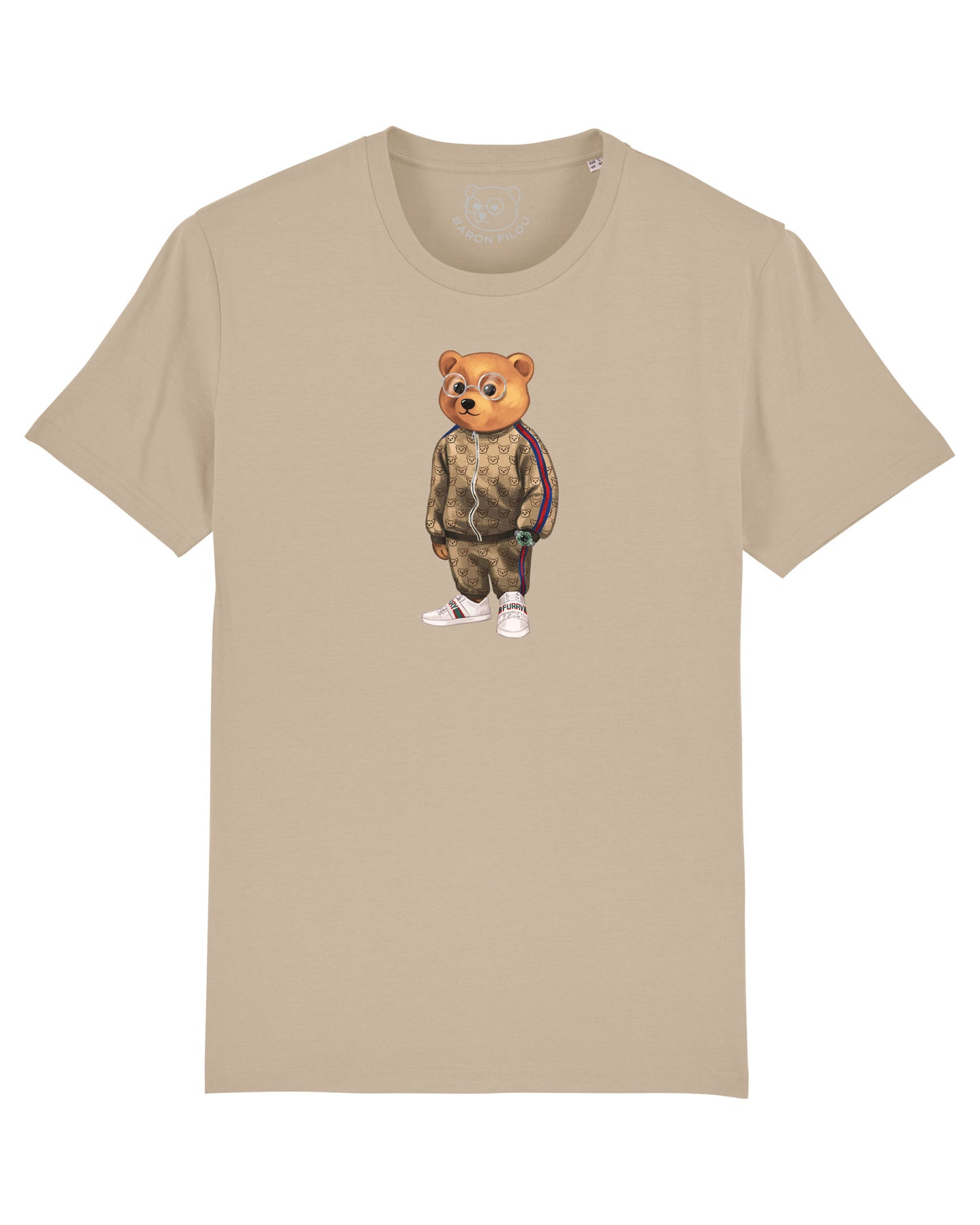 Organic T-Shirt Filou V. - Sand brown