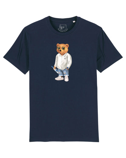 Organic T-Shirt Filou XVIII. - Navy blue