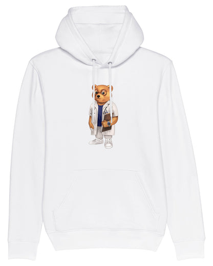 Organic Hoodie Filou XC. - White