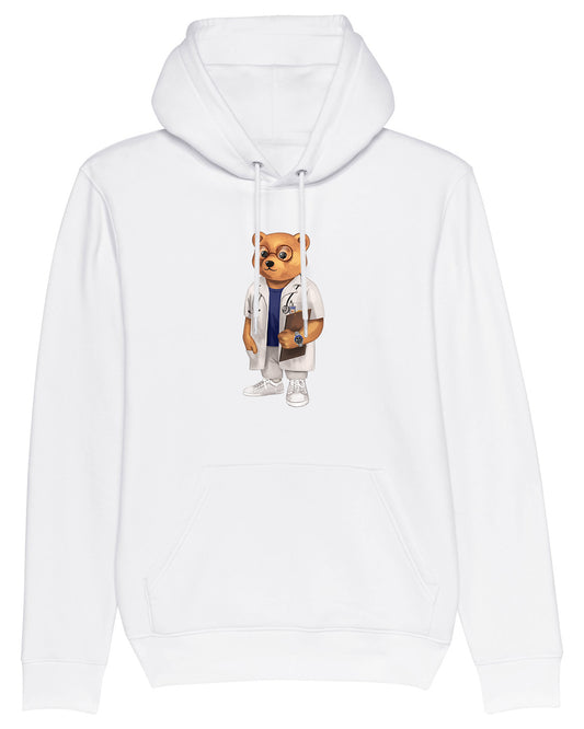 Organic Hoodie Filou XC. - White