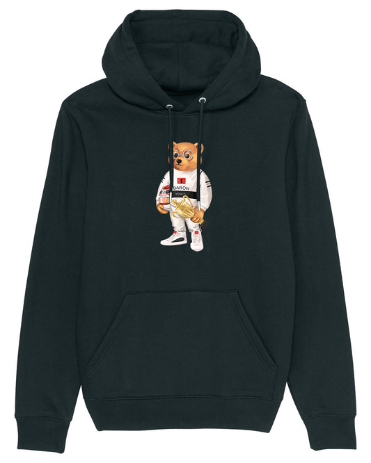 Organic Hoodie Filou XXVII. - Black