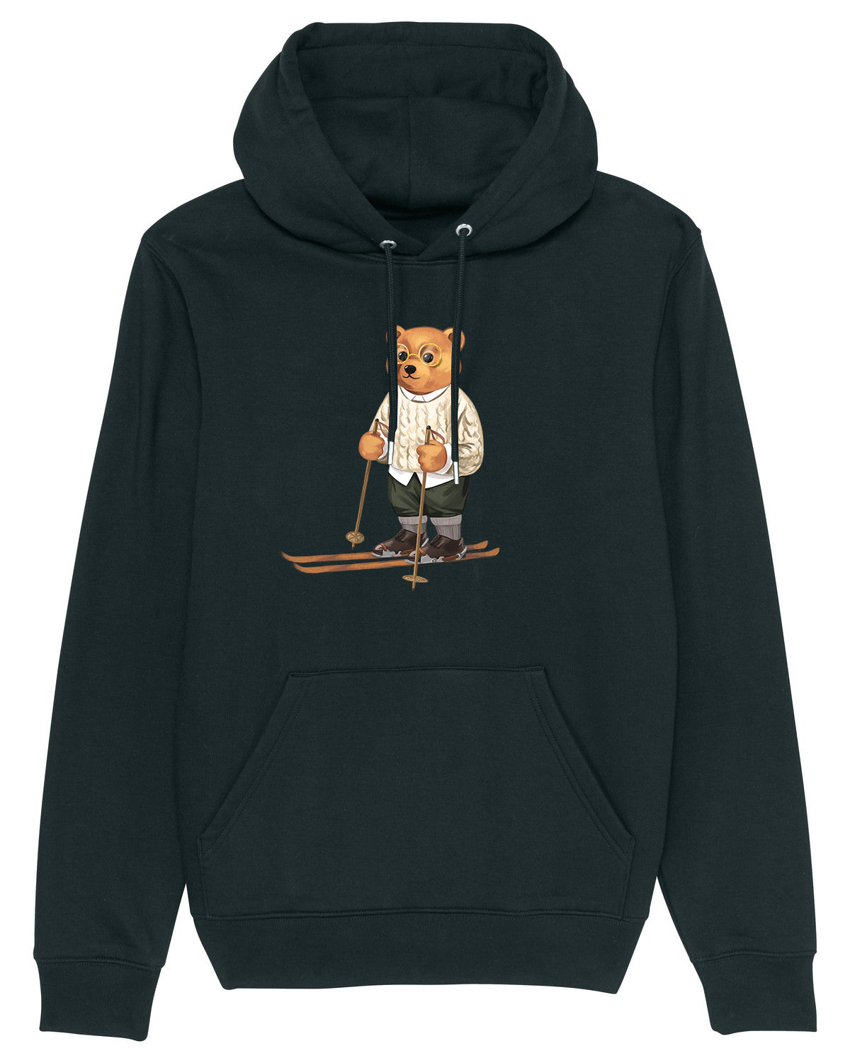 Organic Hoodie Filou XXX. - Black