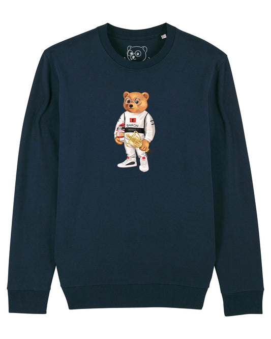 Organic Pullover Filou XXVII. - Navy blue