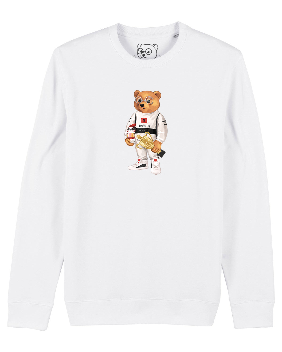 Organic Pullover Filou XXVII. - White