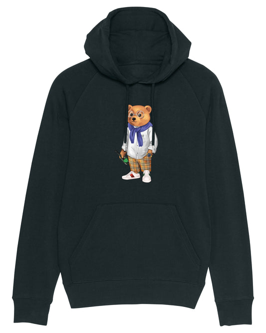 Organic Summer Hoodie Filou X. - Black