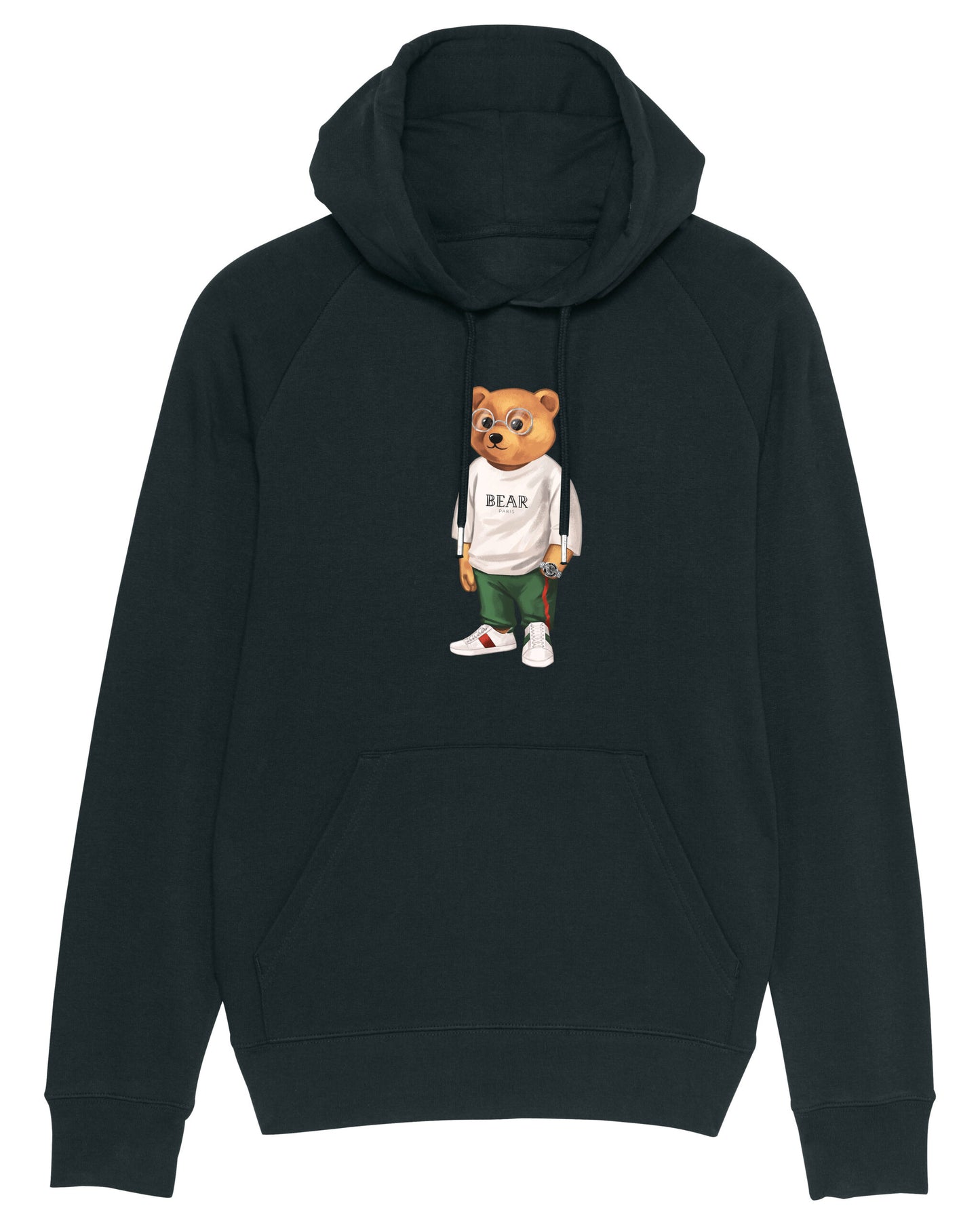 Organic Summer Hoodie Filou II. - Black