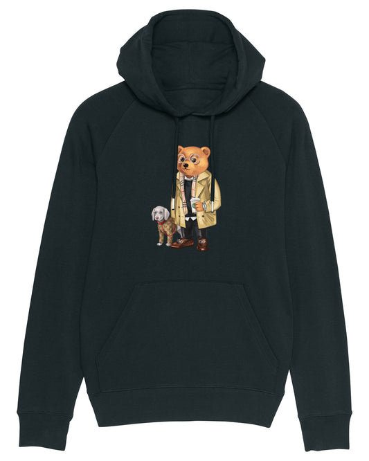 Organic Summer Hoodie Filou IX. - Black