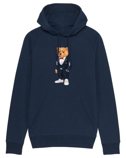 Organic Summer Hoodie Filou XXXI. - Navy blue