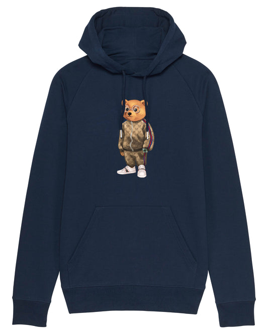 Organic Summer Hoodie Filou V. - Navy blue