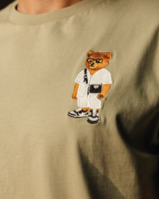 SS26 Chest Embroidered T-Shirt Filou CLXIX. - Sage