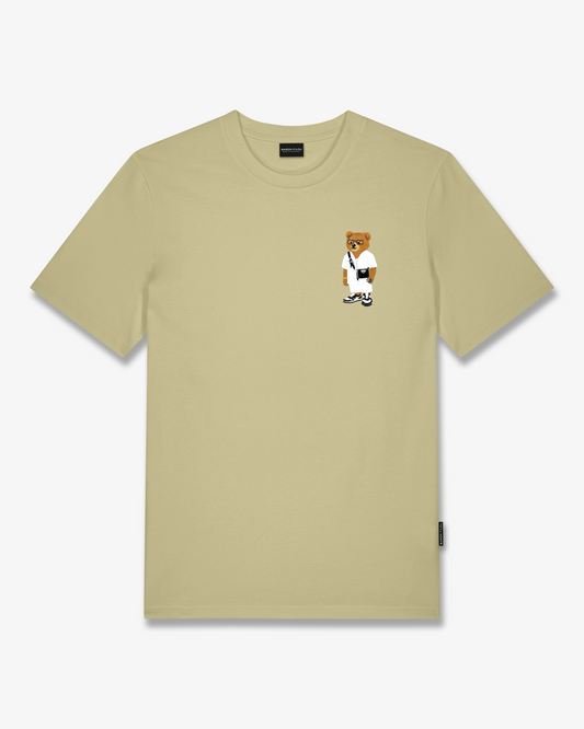 SS26 Chest Embroidered T-Shirt Filou CLXIX. - Sage