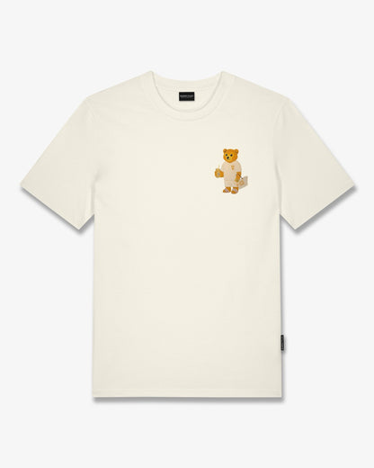 SS26 Chest Embroidered T-Shirt Filou CLXX. - Off-White