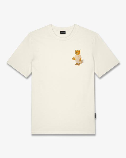 SS26 Chest Embroidered T-Shirt Filou CLXX. - Off-White