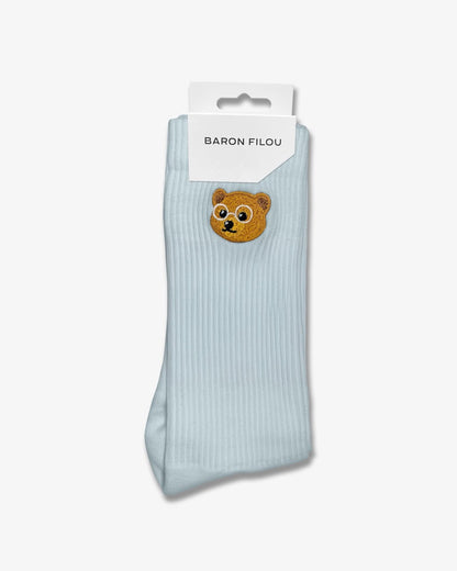 FW25 5-Pack Essential Socks - Frosted blue