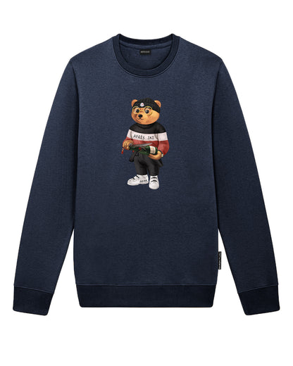 FW24 Organic Pullover Filou CV. - Imperial blue