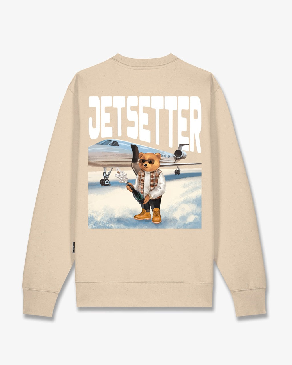 Backprint Pullover Filou CLXXIII. JETSETTER -  Sand brown