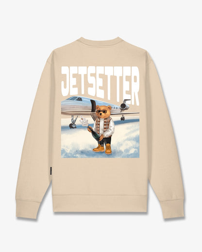 Backprint Pullover Filou CLXXIII. JETSETTER -  Sand brown