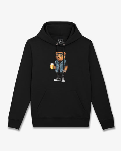 Organic Hoodie Filou CLXXVII. - Black