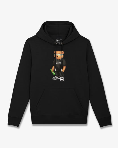 Organic Hoodie Filou CLXXV. - Black