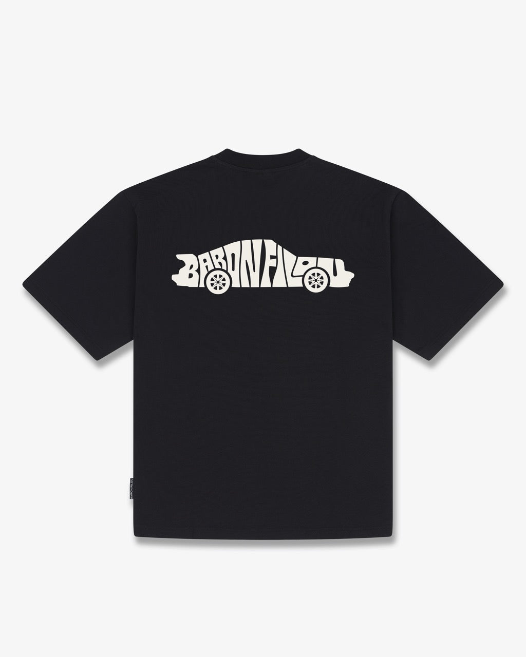 SS26 Oversized Backprint T-Shirt VALET MODE - Black