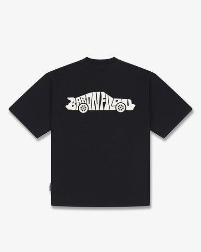 SS26 Oversized Backprint T-Shirt VALET MODE - Black