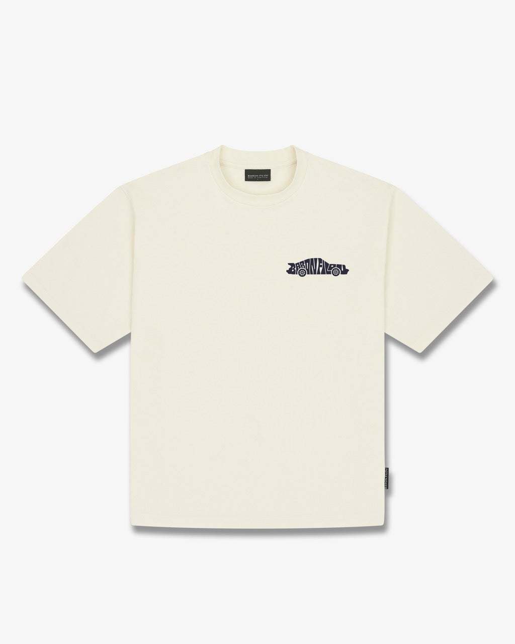 SS26 Oversized Backprint T-Shirt VALET MODE - Off-White