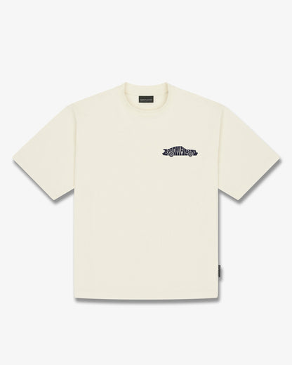 SS26 Oversized Backprint T-Shirt VALET MODE - Off-White