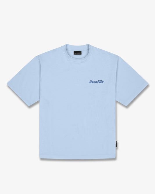 SS26 Oversized Backprint T-Shirt CAVIAR DEALER - Light blue