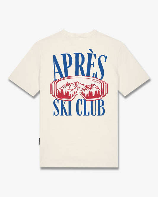 Backprint T-Shirt APRÈS SKI CLUB - Off-White