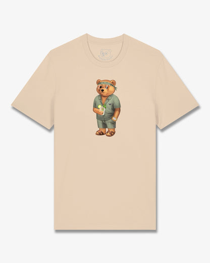 Organic T-Shirt Filou CLXXVI. - Sand brown