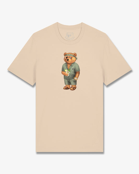 Organic T-Shirt Filou CLXXVI. - Sand brown