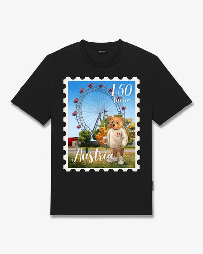 T-Shirt Vienna Stamp - Black