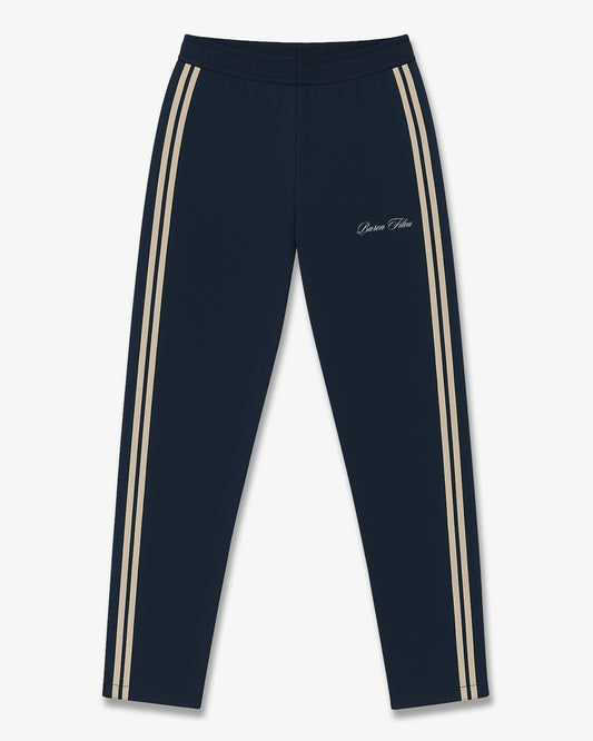SS26 Oval Backprint Tracksuit Sweatpants Filou CLXVIII. CASA BARON - Navy blue