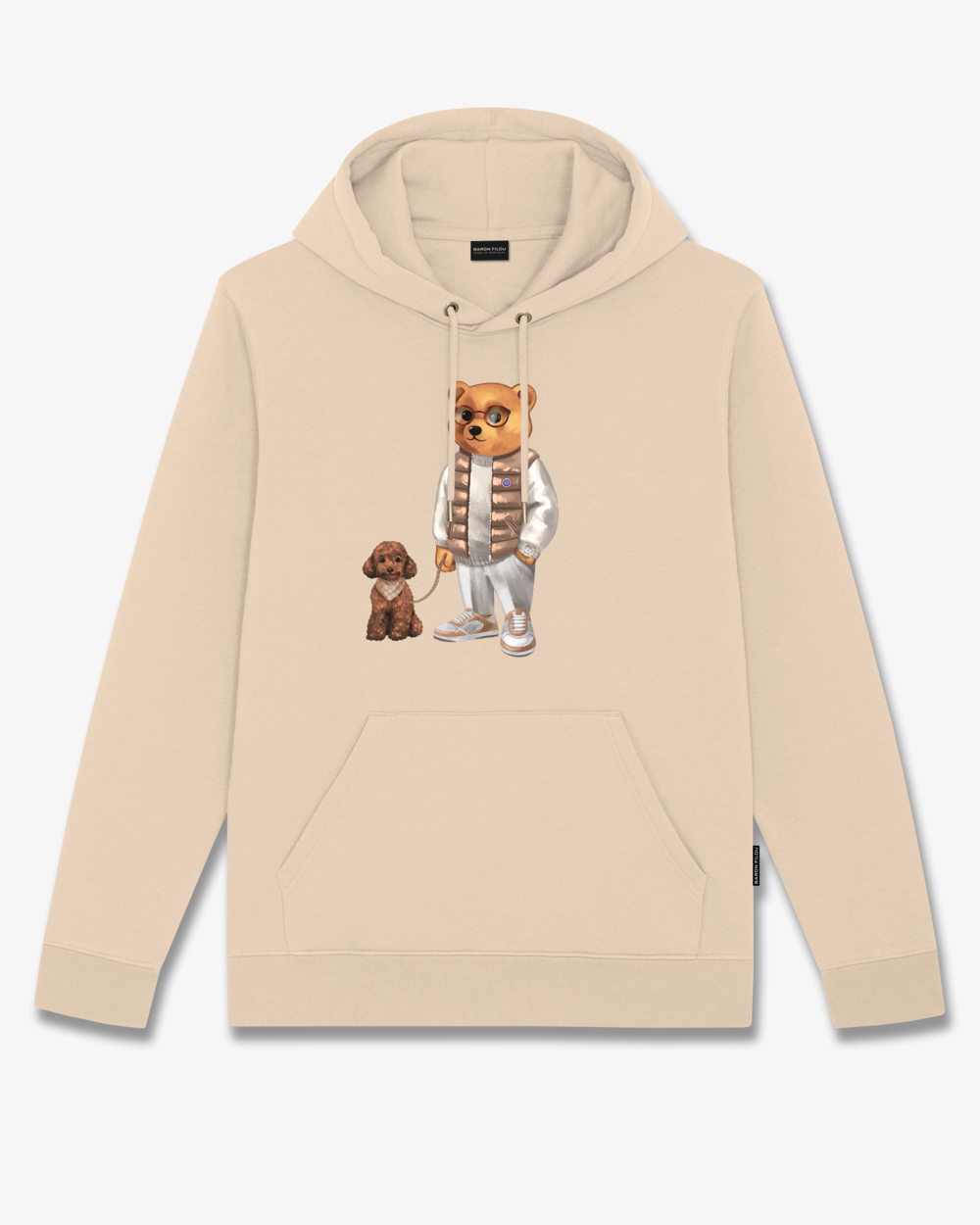 FW25 Hoodie Filou CL. - Sand brown