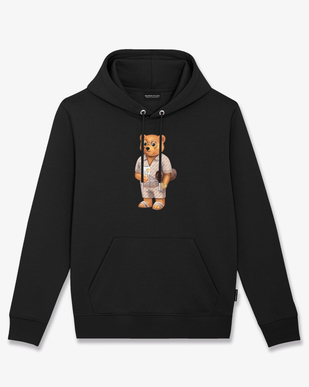 SS25 Hoodie Filou CXV. - Black