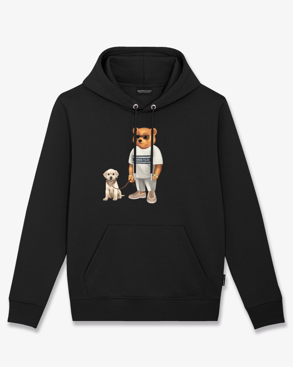 SS25 Hoodie Filou CXXIV. - Black