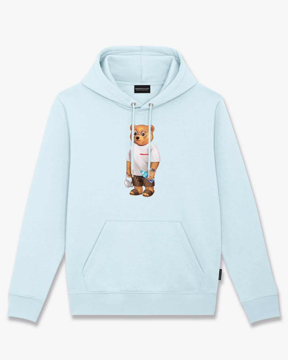 SS25 Hoodie Filou CXXI. - Sky blue