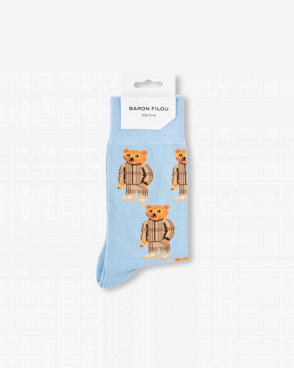 FW25 Knit Socks Filou CXLVIII. - Frosted blue