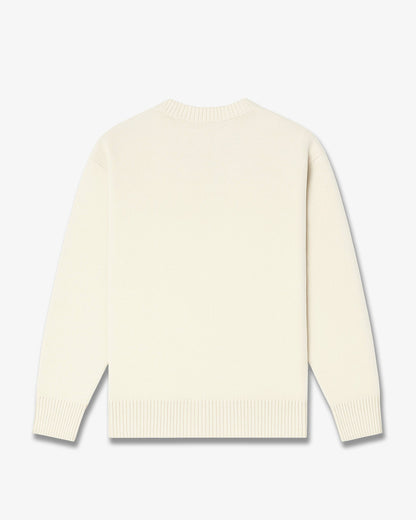 Signature Merino Pullover - Off-White