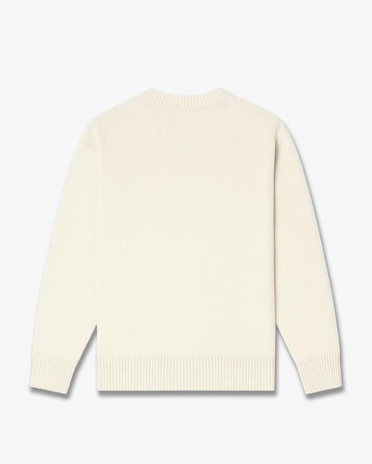 Signature Merino Pullover - Off-White